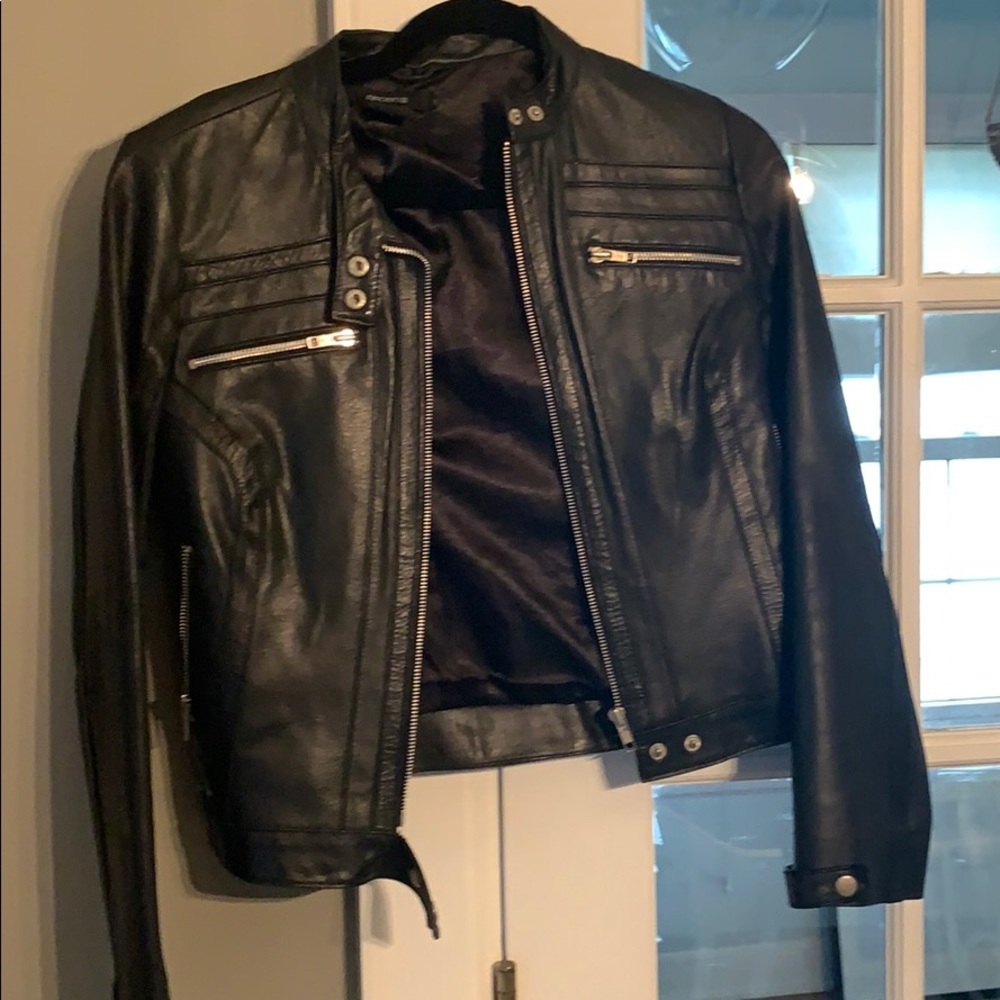 Leather jacket